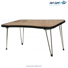 میز تحریر تاشو 60×40 دانشمند طرح چوب